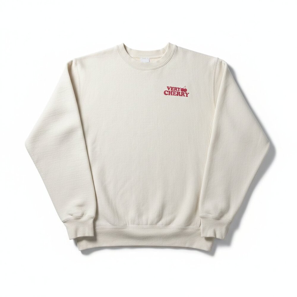 Cream Very Cherry Coke Crewneck Sweatshirt